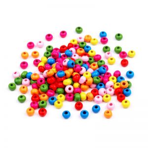 Koraliki plastikowe Brewis 6mm, Mix